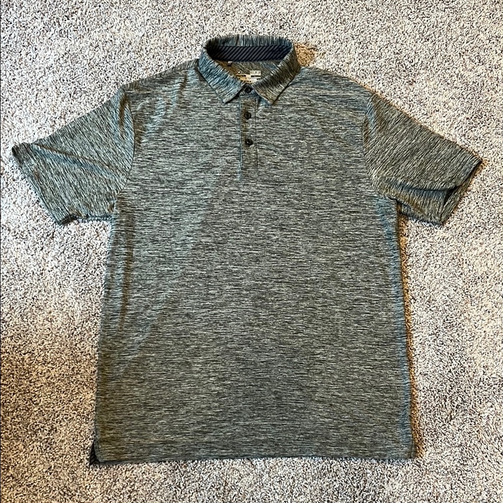 Under Armour heatgear medium loose fit Men's Gray Polo Shirt
